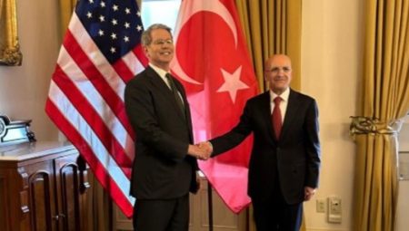 Bakan Şimşek, ABD Hazine Bakanı Bessent ile görüştü