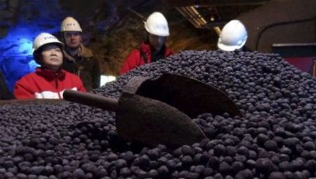 Demir cevherinde düşüş