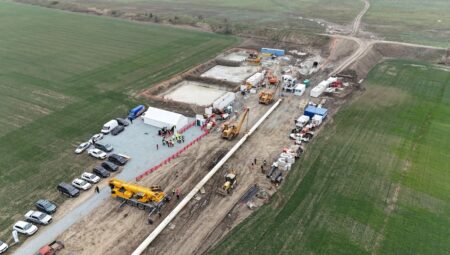 Kalyon İnşaat, doğalgaz boru çizgisi projesinde Tuna Irmağı geçişini tamamladı