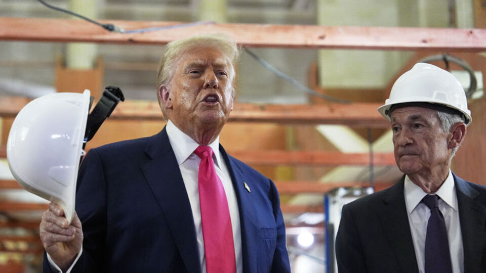 Trump, Fed’in inşaat projesinde incelemelerde bulundu