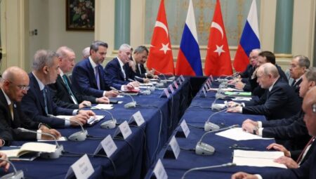 Cumhurbaşkanı Erdoğan, Putin ile görüştü