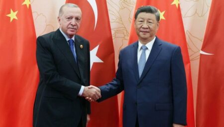 Cumhurbaşkanı Erdoğan, Şi ile görüştü
