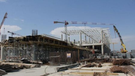 İnşaat üretiminde yıllık bazda ölçülü artış
