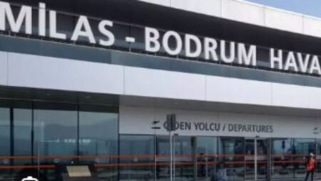 Milas-Bodrum Havalimanı’ndaki GES suramı tamamlandı