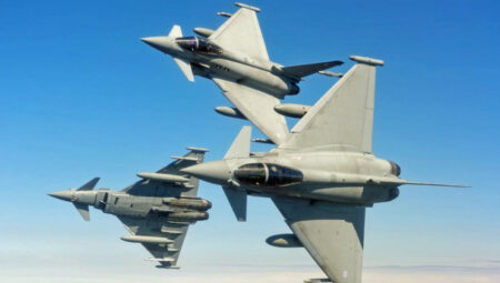 Türkiye ve İngiltere, Eurofighter dayanak kontratı imzaladı